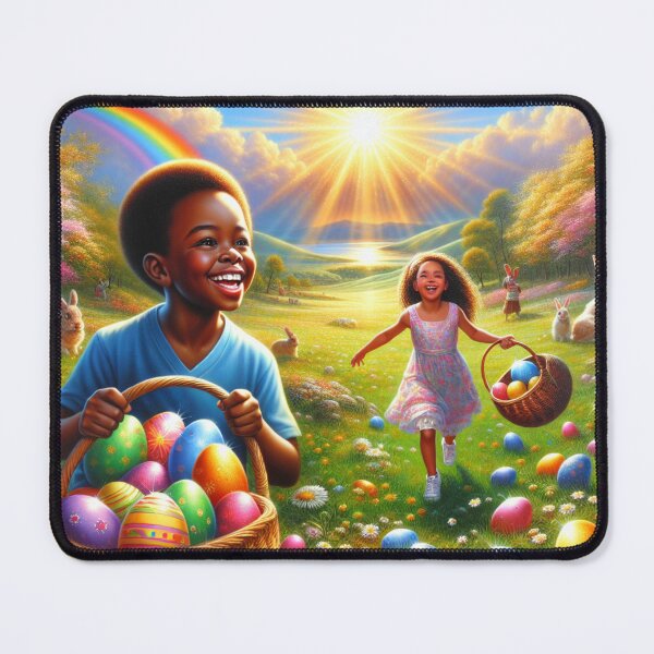 Item preview, easter egg hunt on easter morning designed and sold by seahorse crossing.