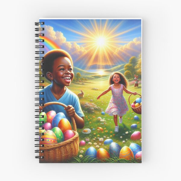 Item preview, easter egg hunt on easter morning designed and sold by seahorse crossing.