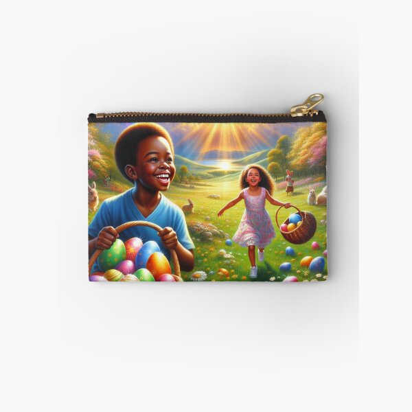 Item preview, easter egg hunt on easter morning designed and sold by seahorse crossing.