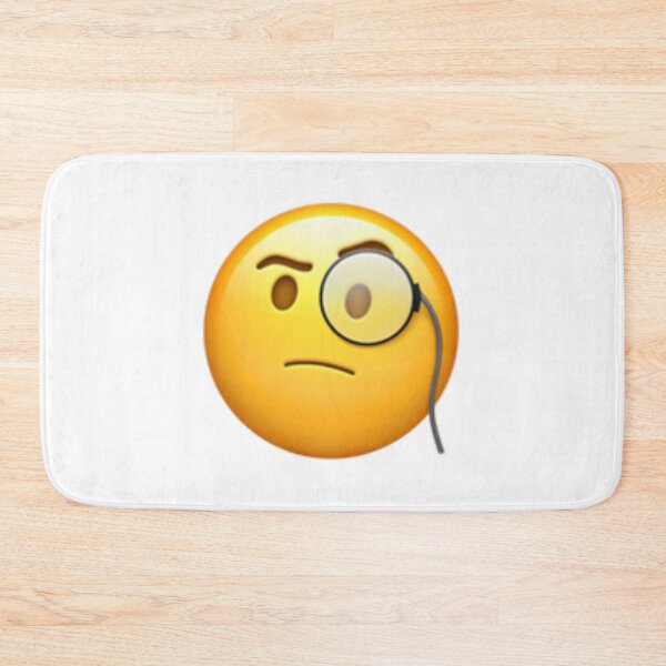 Item preview, Emoji Monocle Eyeglass Face designed and sold by Popular-Gifts.
