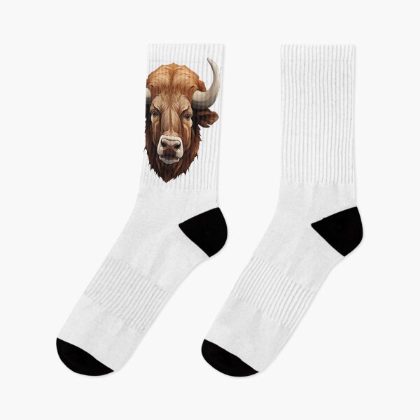 Item preview, 3D Cartoon Bison, Logo, Sticker, Wall arts, Art Prints and More designed and sold by Kevin Lou.