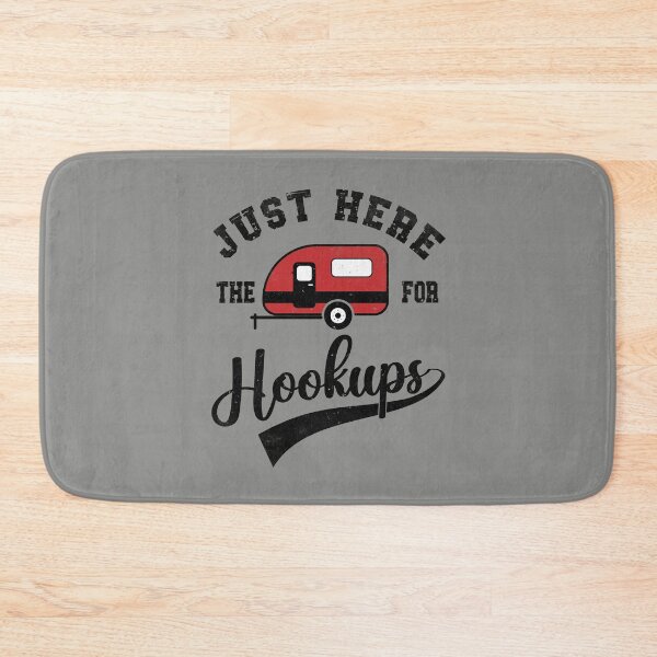 Item preview, Just Here For The Hookups, Camping RV Caravan Motorhome  designed and sold by Dapper-Art.