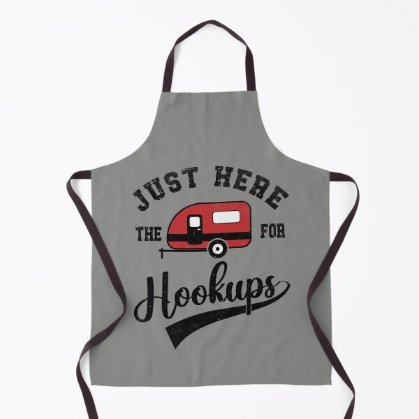 Item preview, Just Here For The Hookups, Camping RV Caravan Motorhome designed and sold by Dapper-Art.