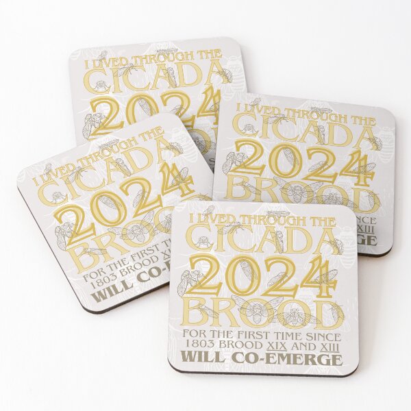 Item preview, Cicada Brood XIX & XII 2024 Emergence - Not Since 1803 designed and sold by blankslategardn.