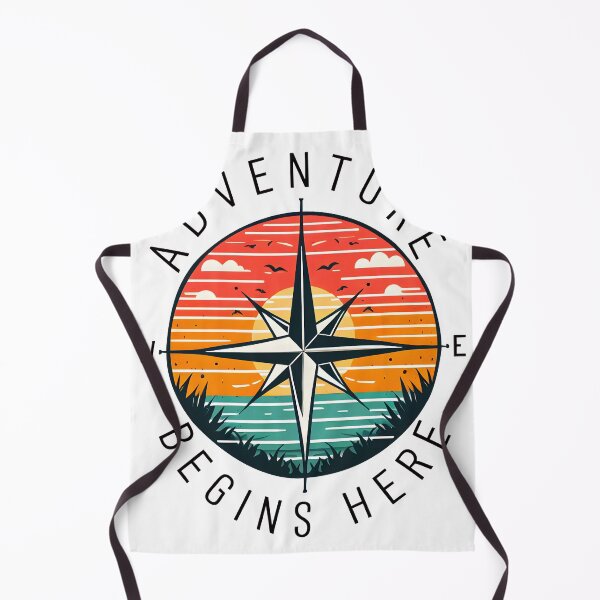 Item preview, Adventure Begins Here Compass Rose designed and sold by Dazzle-Sizzle.
