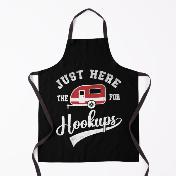 Item preview, Just Here For The Hookups, Camping RV Caravan Motorhome designed and sold by Dapper-Art.