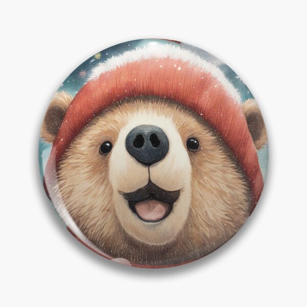 Item preview, Santa Bear designed and sold by ArmonyforSouls.
