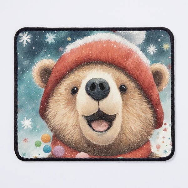 Item preview, Santa Bear designed and sold by ArmonyforSouls.