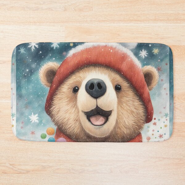 Item preview, Santa Bear designed and sold by ArmonyforSouls.