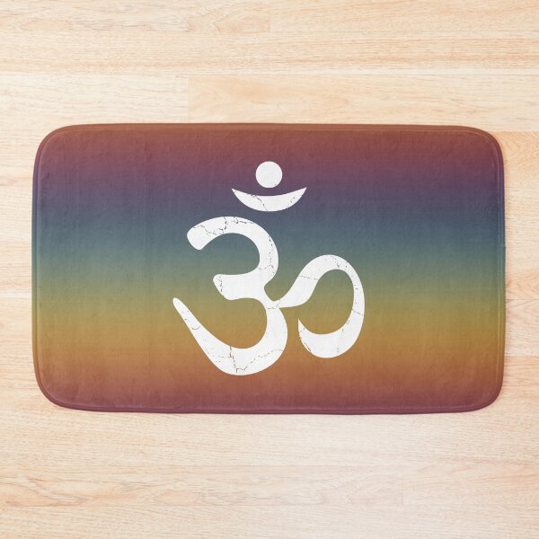 Item preview, OM Bija - Rainbow Sunset + Snow designed and sold by Irene Estelle.