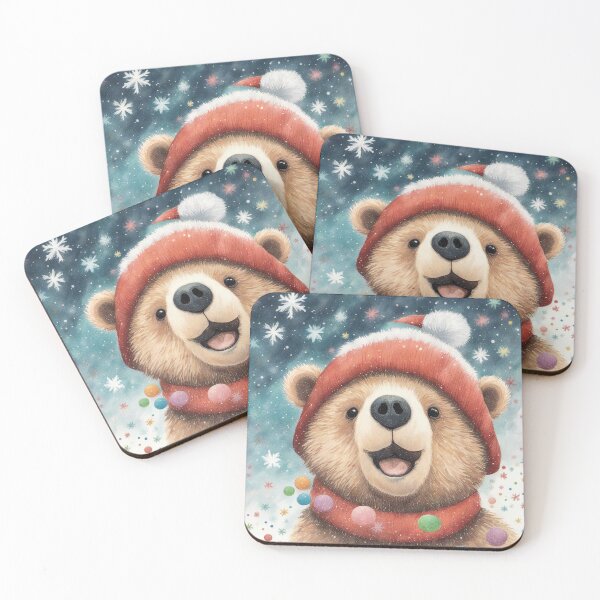 Item preview, Santa Bear designed and sold by ArmonyforSouls.