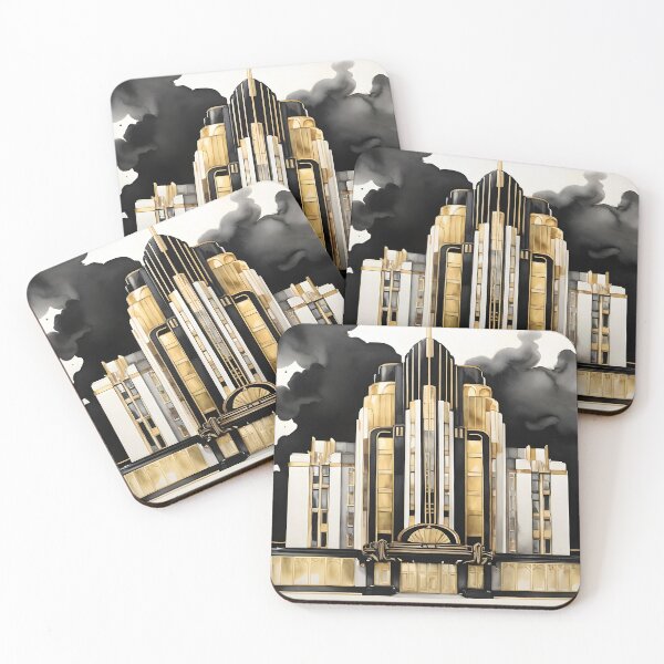 Item preview, Art Deco Abstract Architecture designed and sold by SloganExpress.
