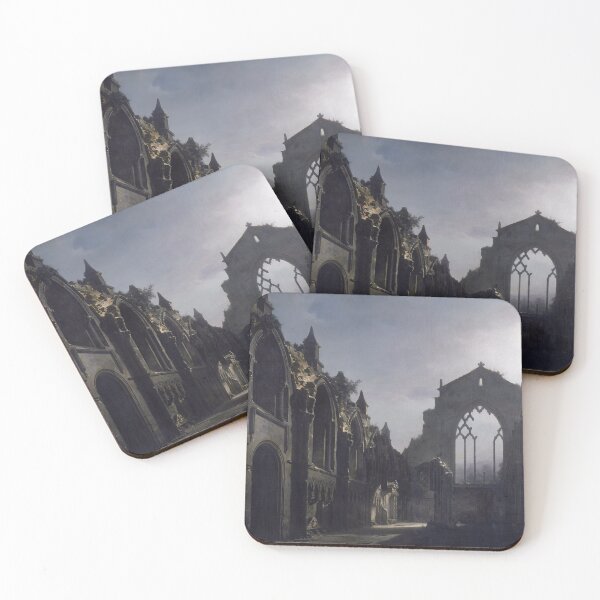 Item preview, The Ruins of Holyrood Chapel by Louis Daguerre designed and sold by Amanda1775.