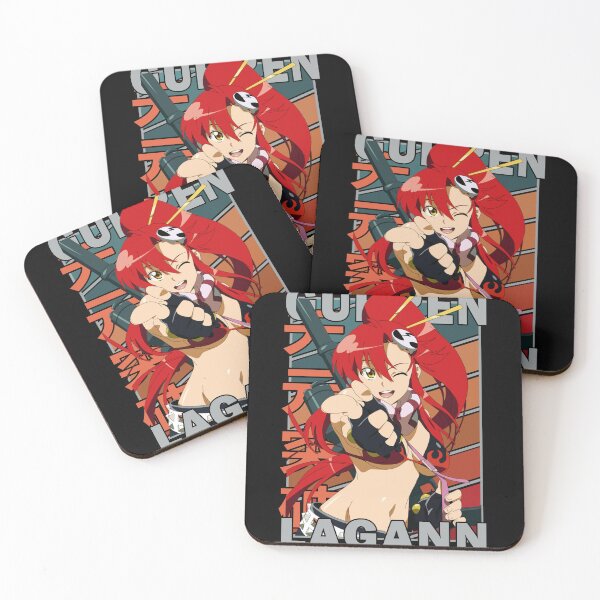 Item preview, Yoko Littner Gurren Lagann Retro Stripe Design designed and sold by Wafusaurus.