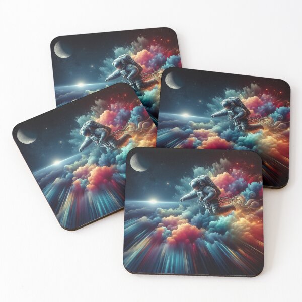 Item preview, Stellar Odyssey: Astral Explorer Amidst Celestial Dreamscape designed and sold by TDKCustoms.