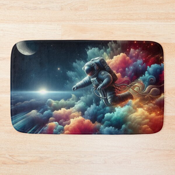 Item preview, Stellar Odyssey: Astral Explorer Amidst Celestial Dreamscape designed and sold by TDKCustoms.