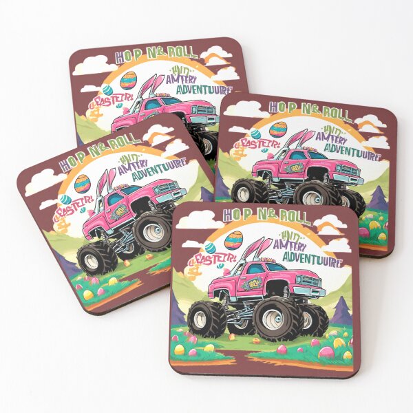 Item preview, Happy Easter Monster Truck Adventure  designed and sold by prsagar01.