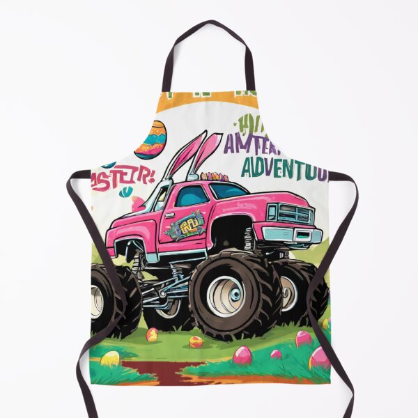 Item preview, Happy Easter Monster Truck Adventure designed and sold by prsagar01.