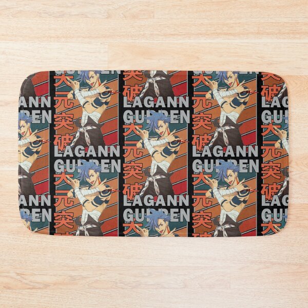 Item preview, Kamina Gurren Lagann Retro Stripe Design designed and sold by Wafusaurus.