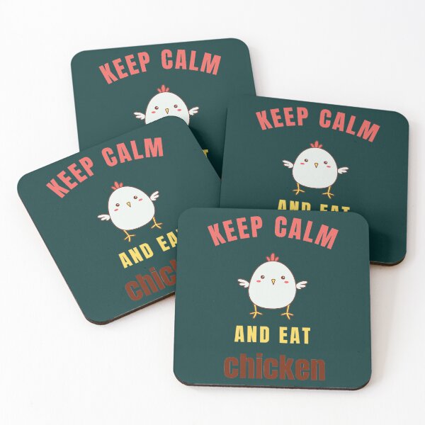 Item preview, keep calm and eat chicken designed and sold by victimisatio.