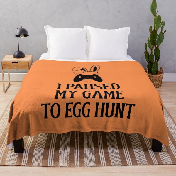Item preview, I paused my game to egg hunt designed and sold by 87-Aesthetics.