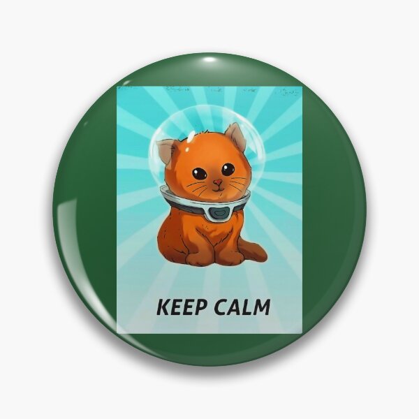 Item preview, Subnautica Keep Calm Kitty Fixed Color designed and sold by victimisatio.