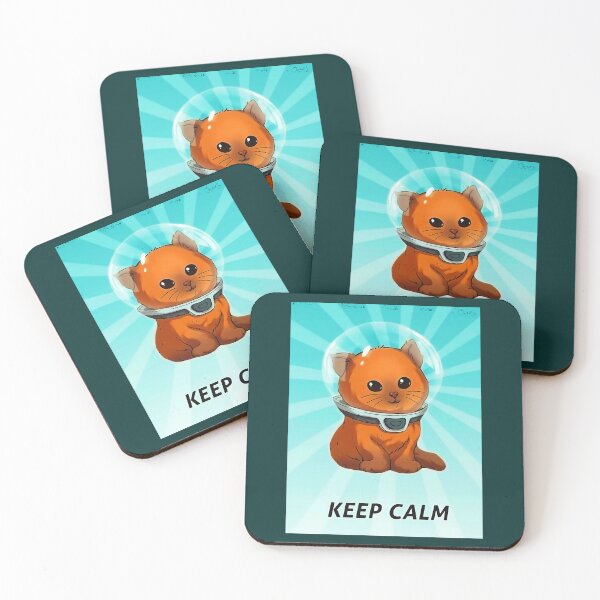 Item preview, Subnautica Keep Calm Kitty Fixed Color designed and sold by victimisatio.