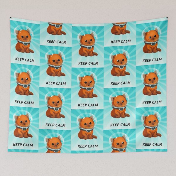 Item preview, Subnautica Keep Calm Kitty Fixed Color designed and sold by victimisatio.