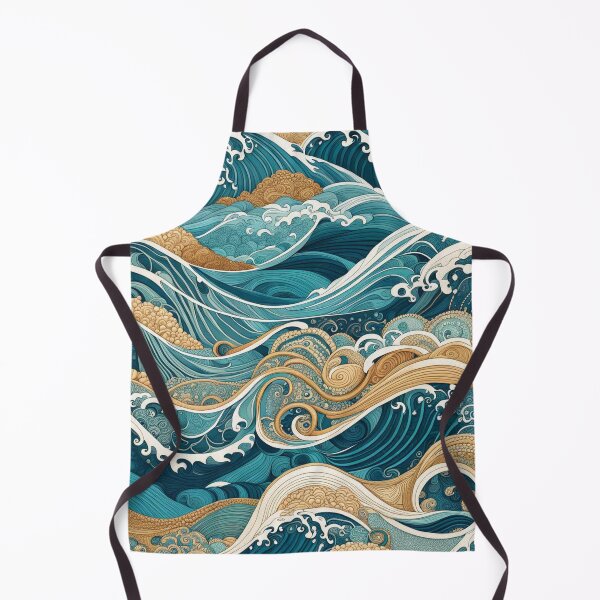 Item preview, Ocean Waves pattern designed and sold by Random Designs.