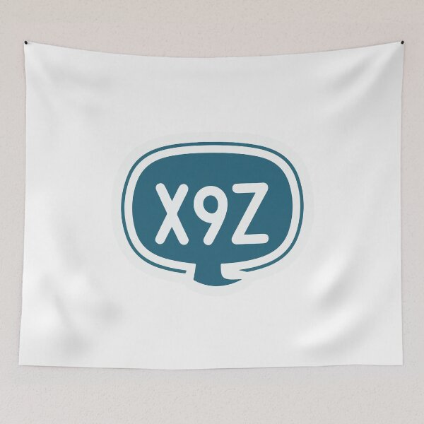 Item preview, Custom Call Sign Speech Bubble - X9Z Ham Radio Operator designed and sold by NiftyWrx.