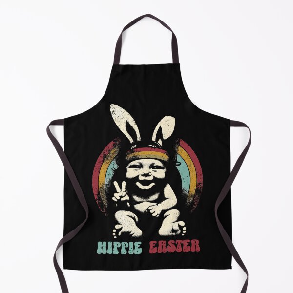 Item preview, Hippie Easter - Funny Happy Easter Baby Bunny Ears designed and sold by Urban-Alien.