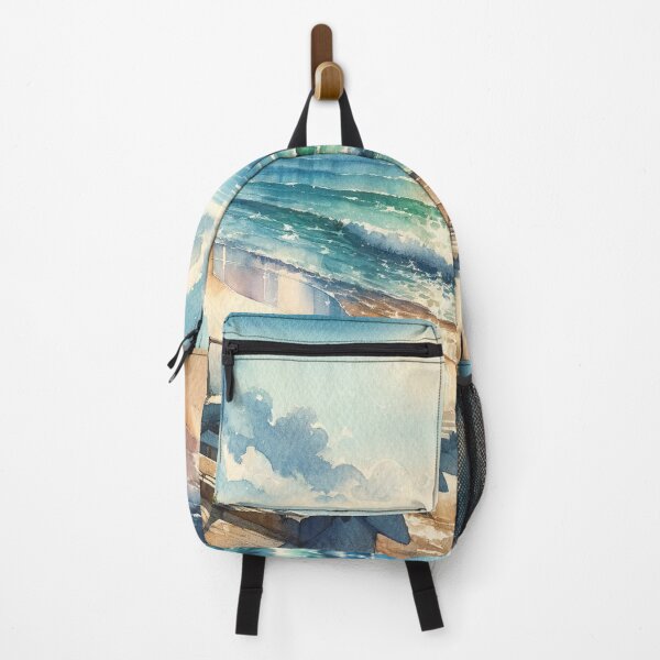 Item preview, serene beach scene designed and sold by Random Designs.