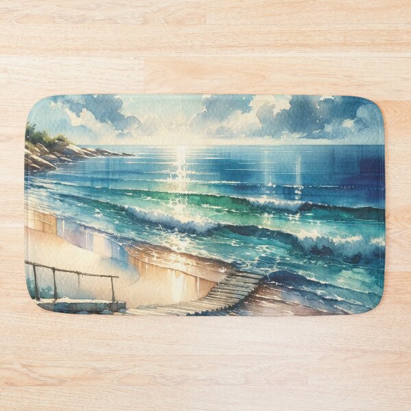 Item preview,  serene beach scene designed and sold by Random Designs.