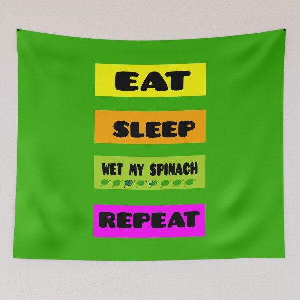Item preview, Eat Sleep Spinach Repeat National spinach day designed and sold by toobel.