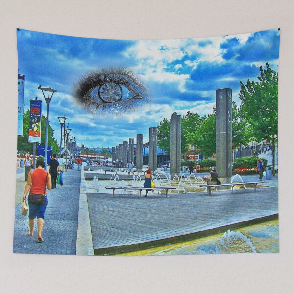 Item preview, BristolEye-Blue designed and sold by Klaus Bremner (Autotelic Art).