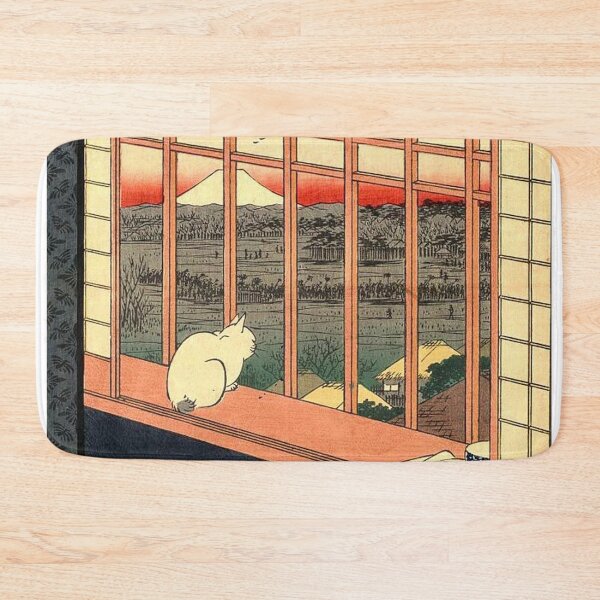 Item preview, Cat in Window, 1857 Japanese Painting designed and sold by romeoHellen.