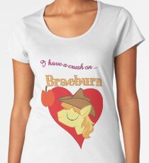 I have a crush on... Braeburn - with text Women's Premium T-Shirt