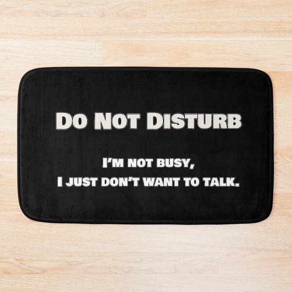 Item preview, Do Not Disturb designed and sold by FunandWhimsy.