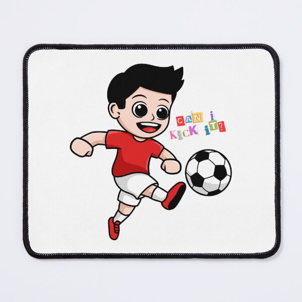 Item preview, Can I Kick It? Soccer and Football designed and sold by PING 999 STUDIO.