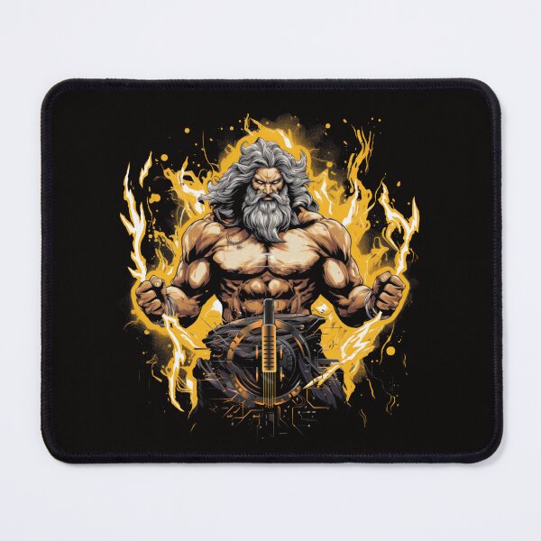 Item preview, Zeus God of Thunder Greek Mythology Greek God designed and sold by DrawHandArt.