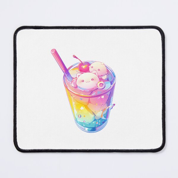 Item preview, Mochi Couple Cherry Parfait Beach Drink designed and sold by FigmaCreations.