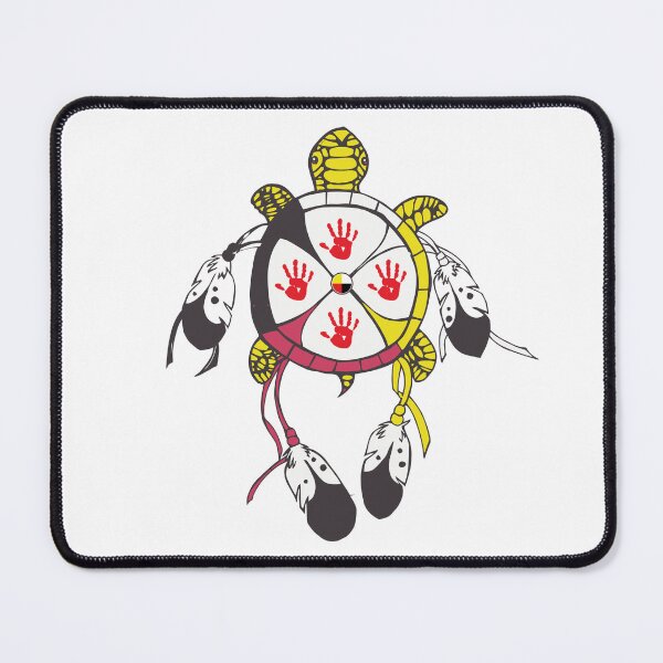 Item preview, Native American Medicine Wheel Turtle designed and sold by mixedshop.
