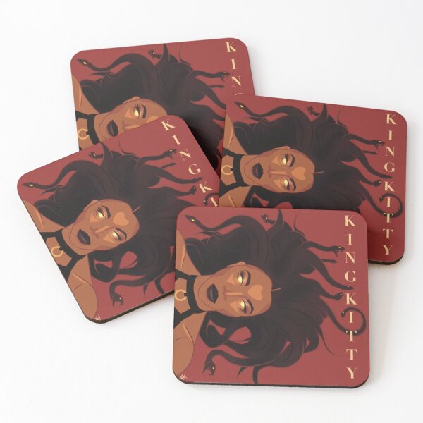 Item preview, King Kitty Medusa designed and sold by Pixels2Print.