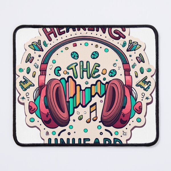 Item preview, Hearing the Unheard - Spectrogram Headphones Design designed and sold by NiftyWrx.