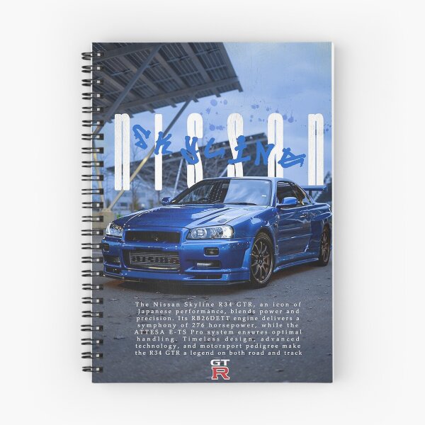 Item preview, GTR R34 graffiti Poster designed and sold by ronaldmaxwell.