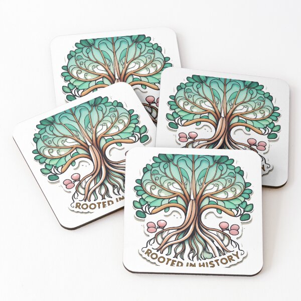 Item preview, Rooted in History - Whimsical Watercolor Tree designed and sold by NiftyWrx.