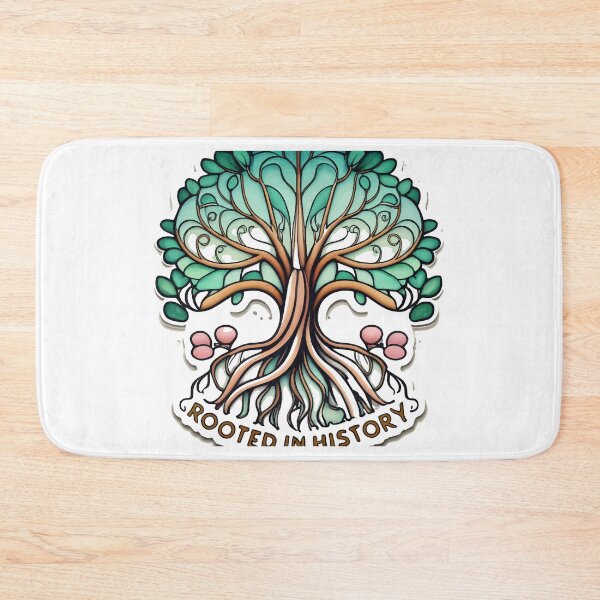 Item preview, Rooted in History - Whimsical Watercolor Tree designed and sold by NiftyWrx.