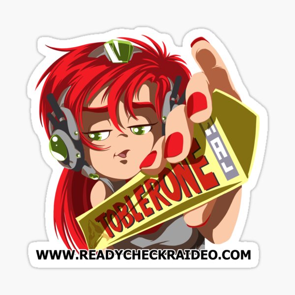 Ready Check Raideo Val with Triangular Chocolate Tube Sticker
