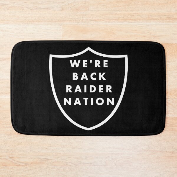Item preview, We're back Raider Nation designed and sold by My Team Designs.