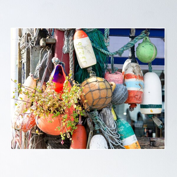 Item preview, colorful floats designed and sold by MoreGoodArt.